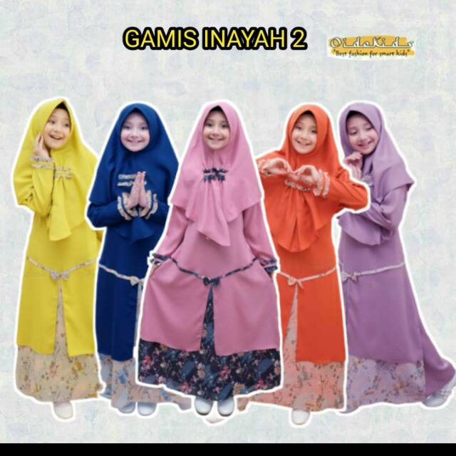 Gamis Inayah by Oidokids Ganish