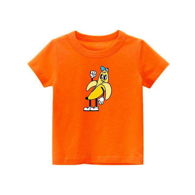 Kaos anak BOOTS Banana Unisex untuk anak usia 1-8 tahun