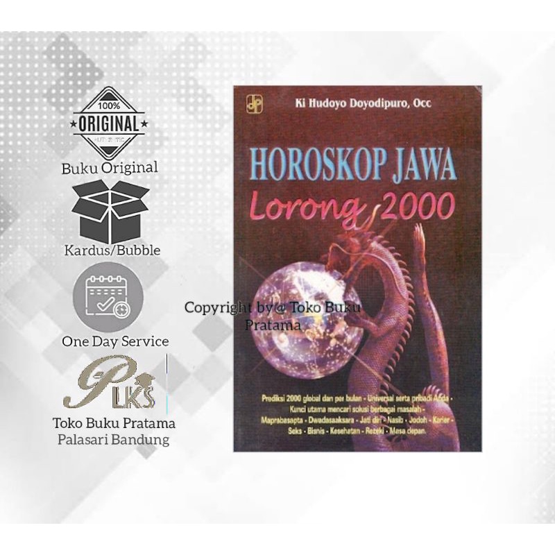 Buku Horoskop Jawa Lorong 2000 - ORI