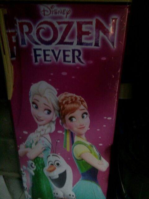 Variasi Stiker Kulkas 1pintu Motiv Frozen Ungu