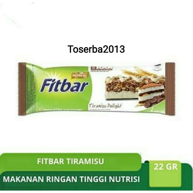 

Fitbar Tiramisu Delight Multigrain Bar 1 Pcs x 22 gr