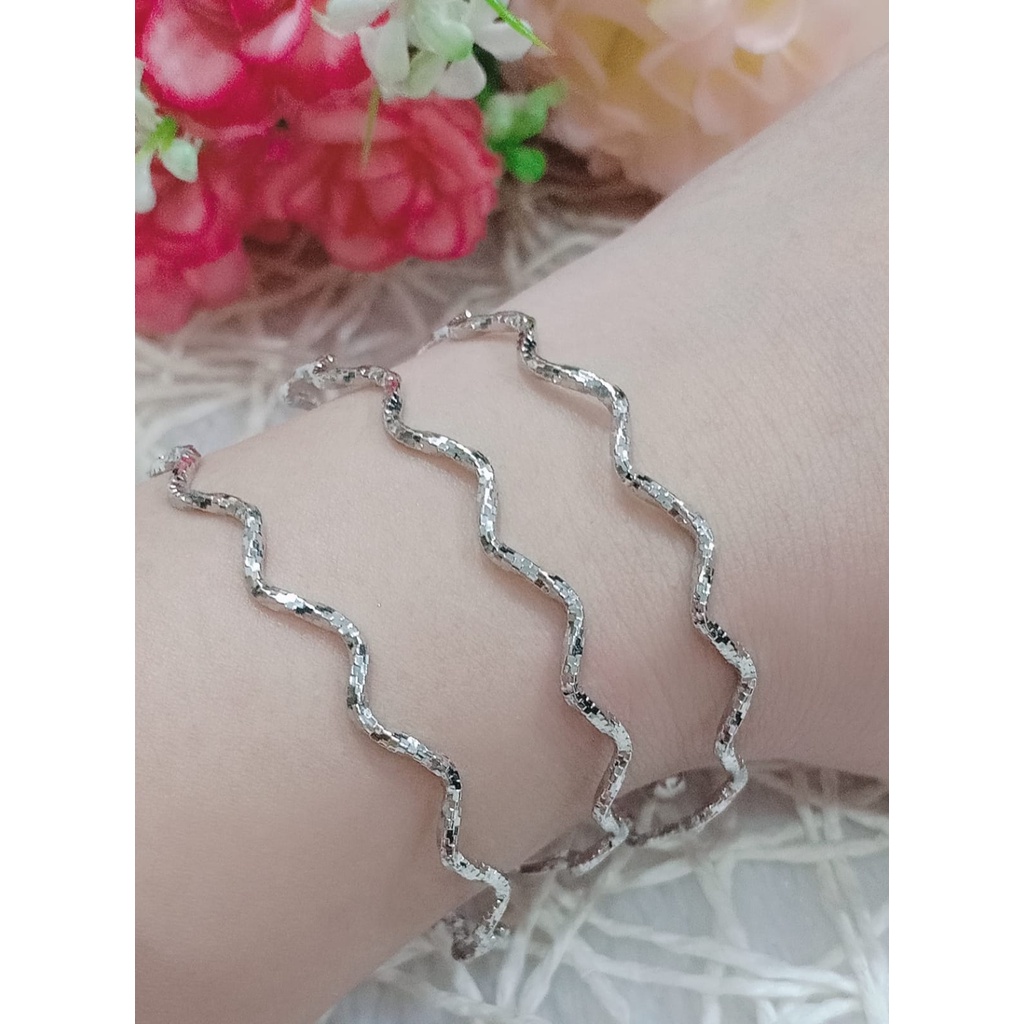 Gelang keroncong dewasa/gelang tangan emas xuping 05 isi 12pcs