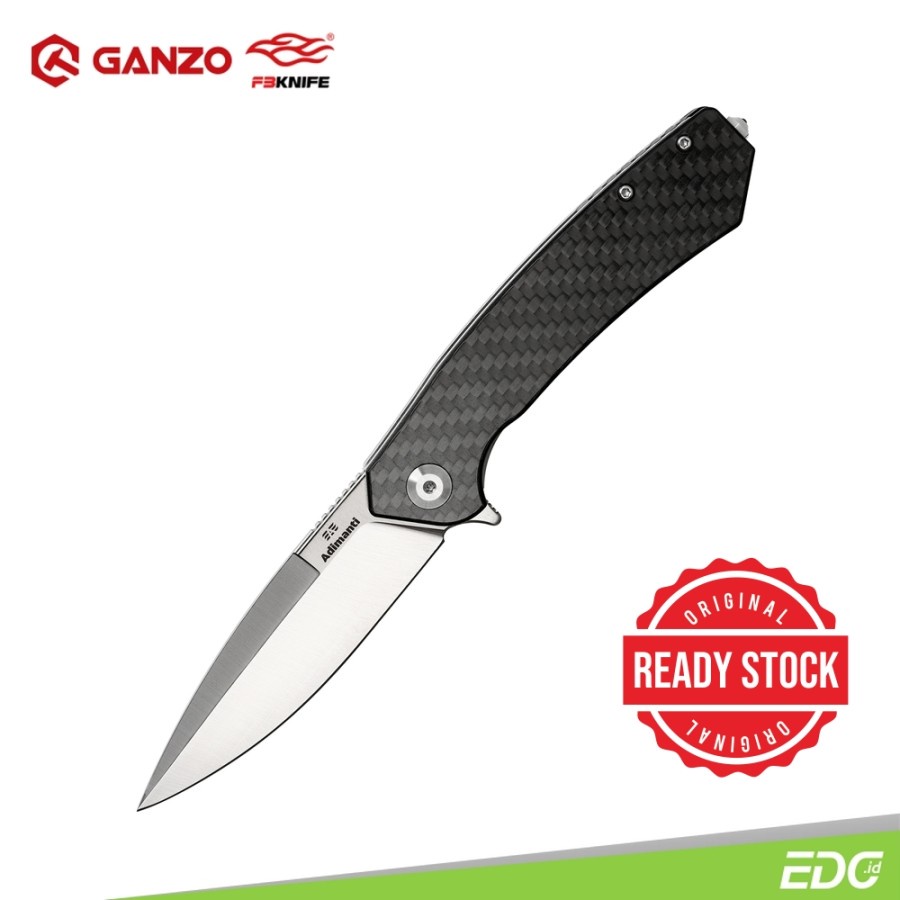 Ganzo Adimanti SKIMEN-CF D2 Steel Carbon Fiber Survival Camping Tools