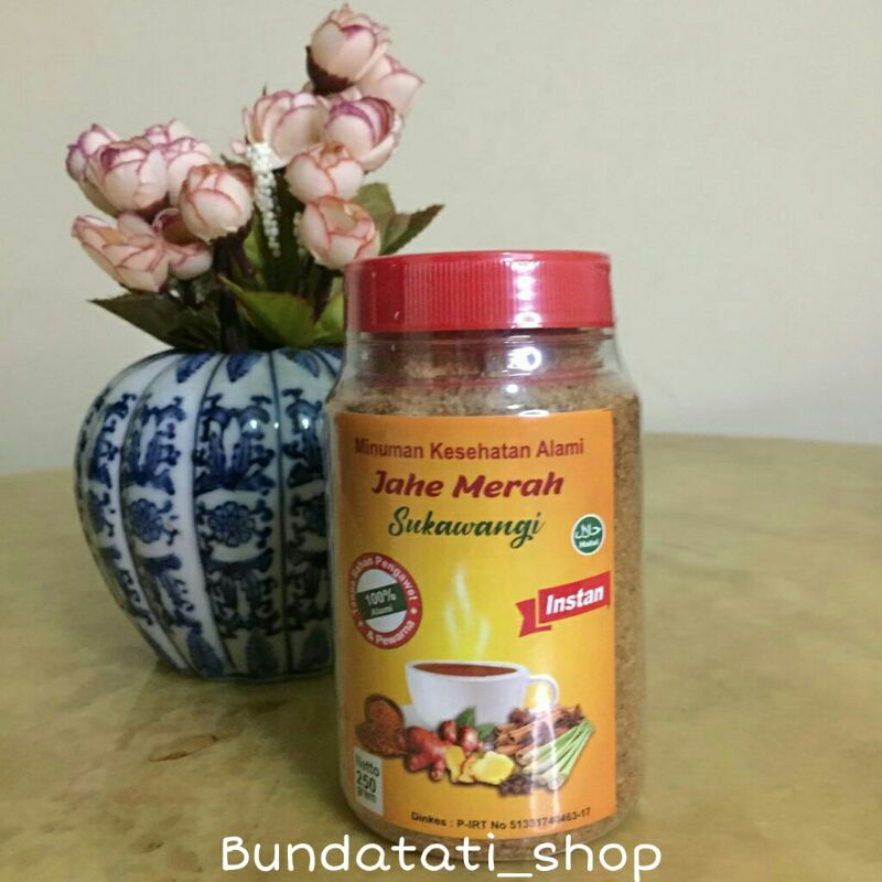 

Jahe Merah Instan 250 gr Sukawangi