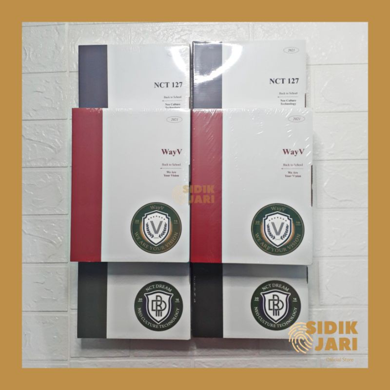 [Fullset Unsealed] NCT Dream NCT 127 WayV B2S Back to School (Jaemin Taeyong Jaehyun Lucas Ver.)