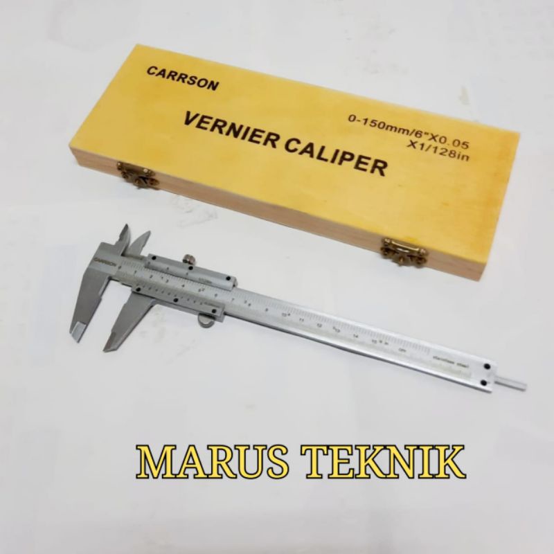 

Sigmat /Jangka Sorong/ Vernier Caliper 6" 150mmx0,05 Carrson