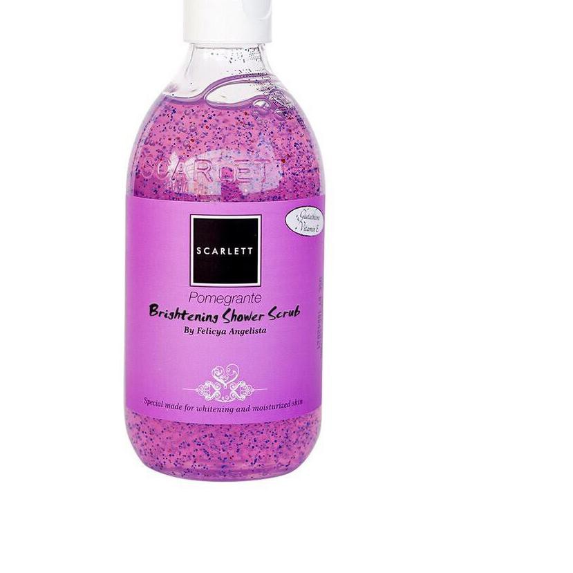SCARLETT WHITENING SHOWER SCRUB - SABUN MANDI SCARLETT - SCARLET WHITENING SHOWER SCRUB ORI ⅎ