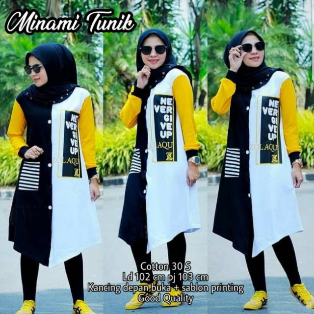 Baju Tunik Wanita Muslimah Minami