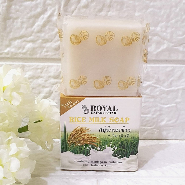 

SABUN BERAS SUSU RDL TRIJAYA BPOM/RICE MILK SOAP THAILAND PER BIJI