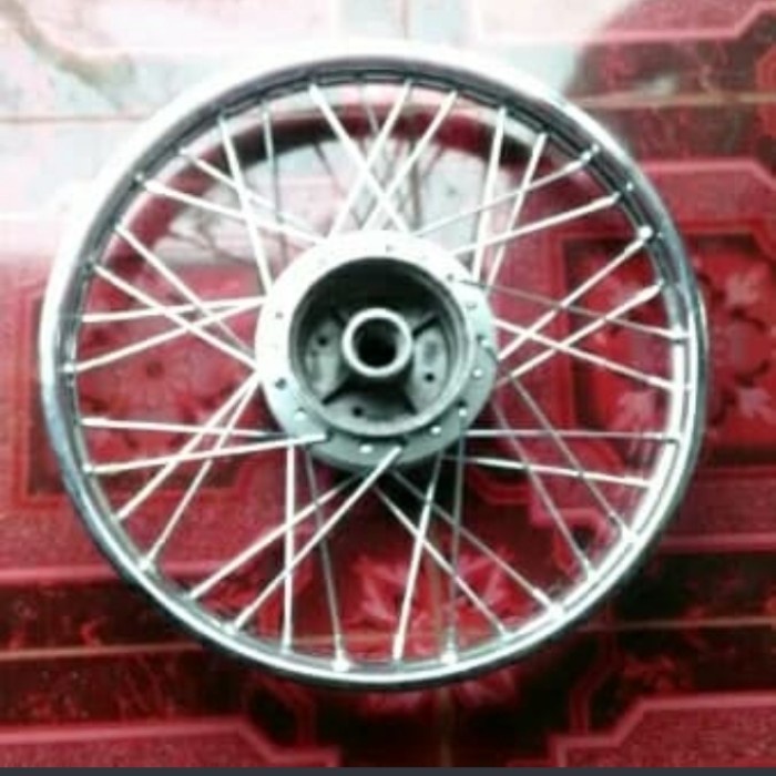 velg jari-jari standar Honda Supra X 125 old barang second