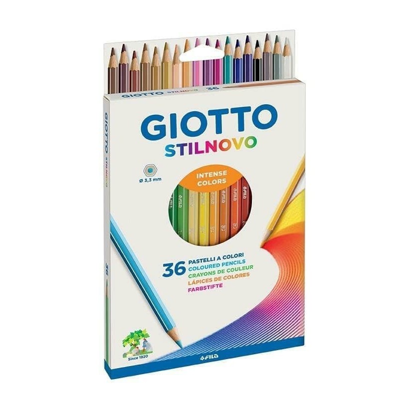 

GIOTTO STILNOVO - CARDBOARD - 36 COLORS Ref.256700