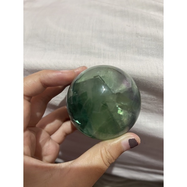 fluorite sphere crystal