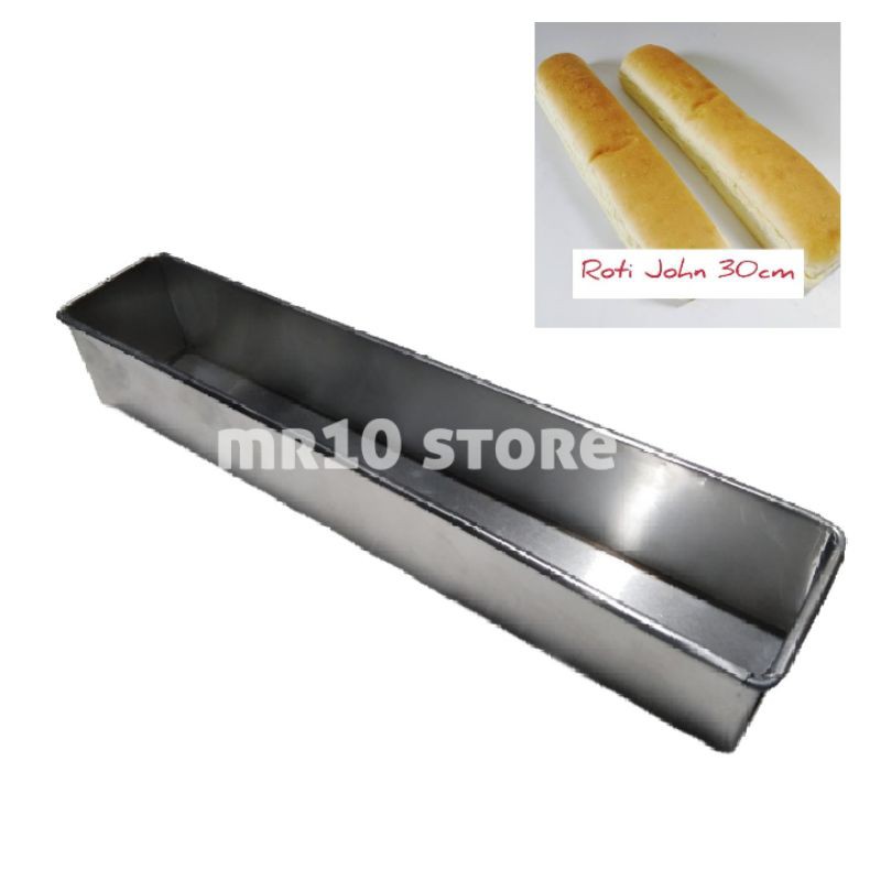 loyang roti john ukuran 30x5x5 cm/loyang roti tawar