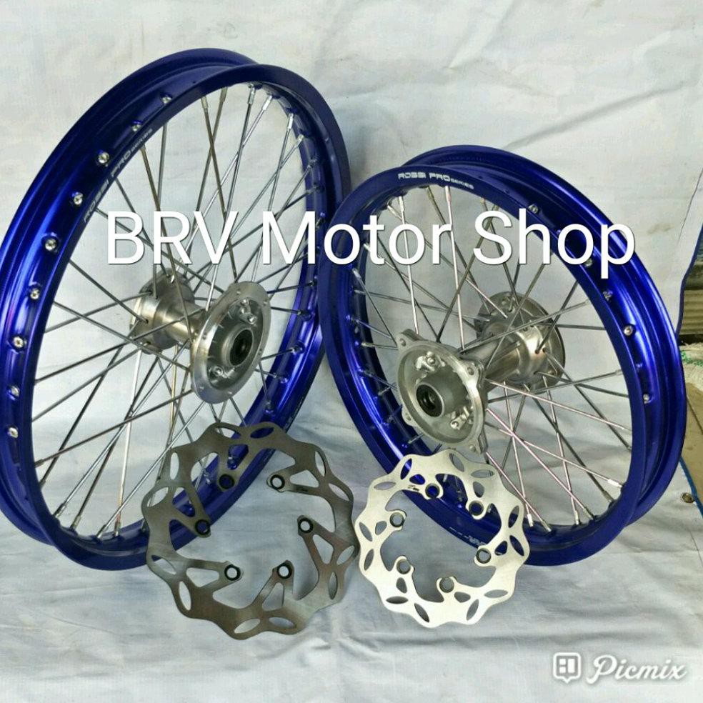 Terlaris Velg Klx Dan D Tracker Ring 16-19  18-21 Full Set .Velg Klx 150 Bf Dan D Tracker 150