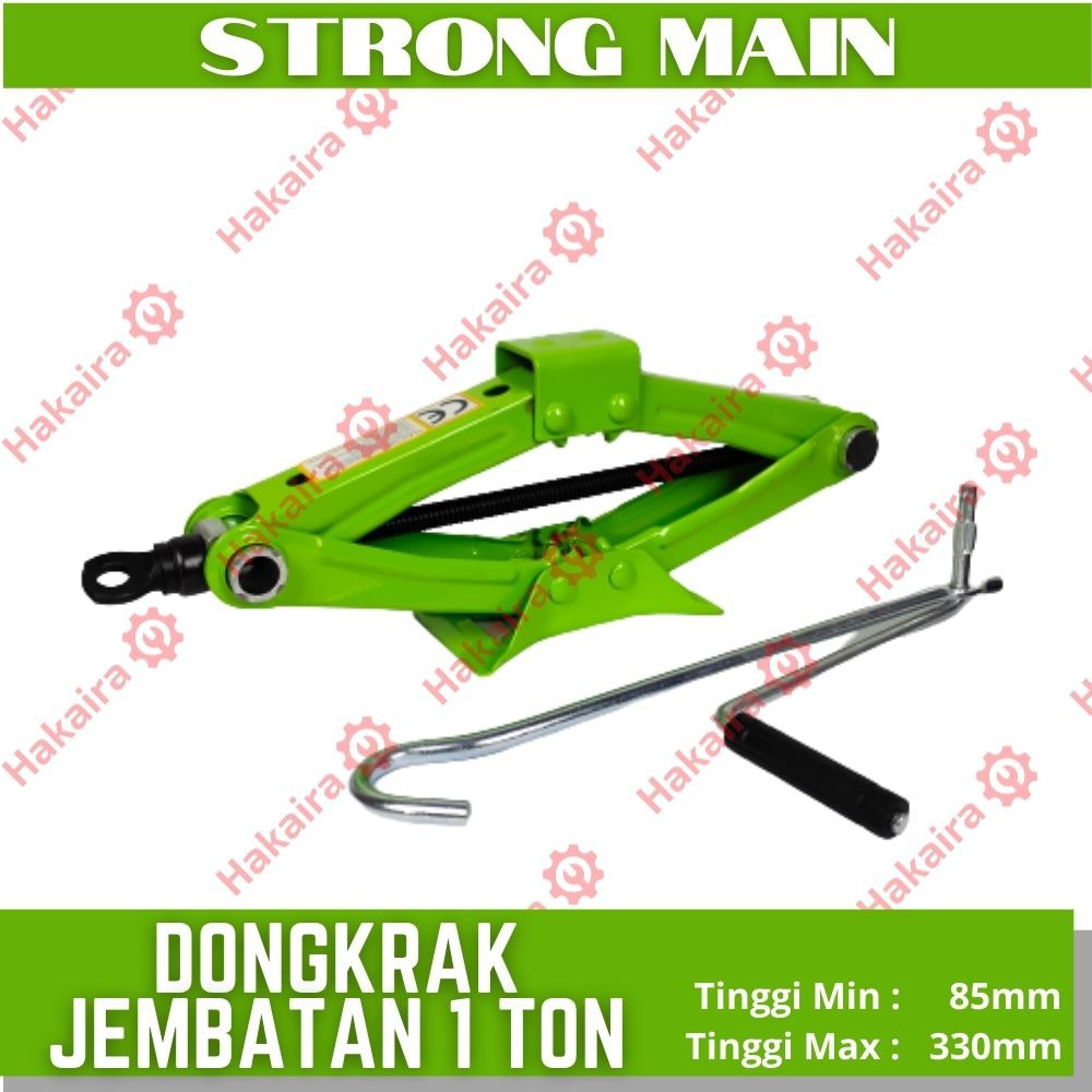 Dongkrak Jembatan 1 Ton - STRONG MAIN