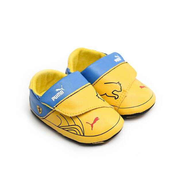 Puma Ferrari Yellow Prewalker Shoes Sepatu Bayi Lucu Keren