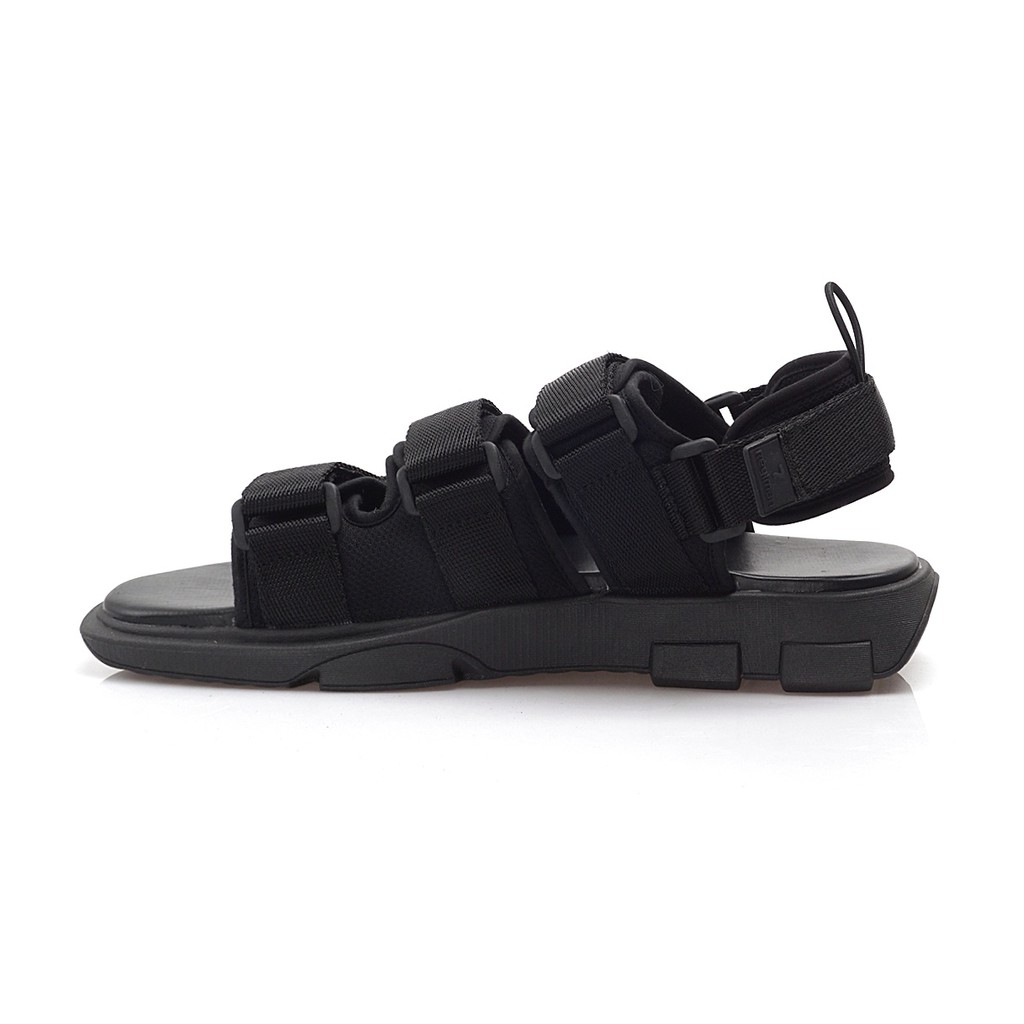 Secret Full Black | Sendal Gunung Original Kulit Kasual Pria Sandal Footwear New Ori | FORIND x Reyl