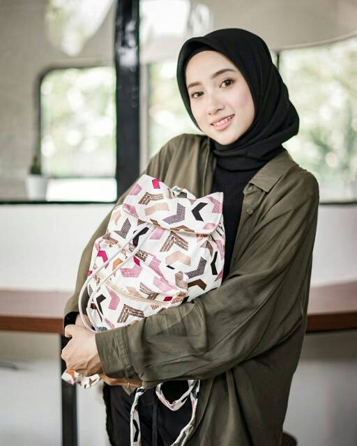 RANSEL SERUT BUMERANG // taskanvasbdg - tas kanvas ransel - tas ransel wanita - tas wanita