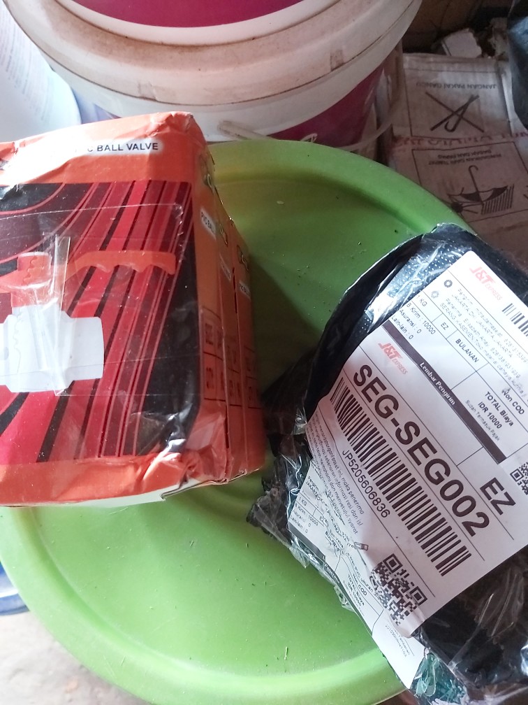 Ball Valve / Stop Kran Pvc Ukuran 3/4 Murah-gg Merah