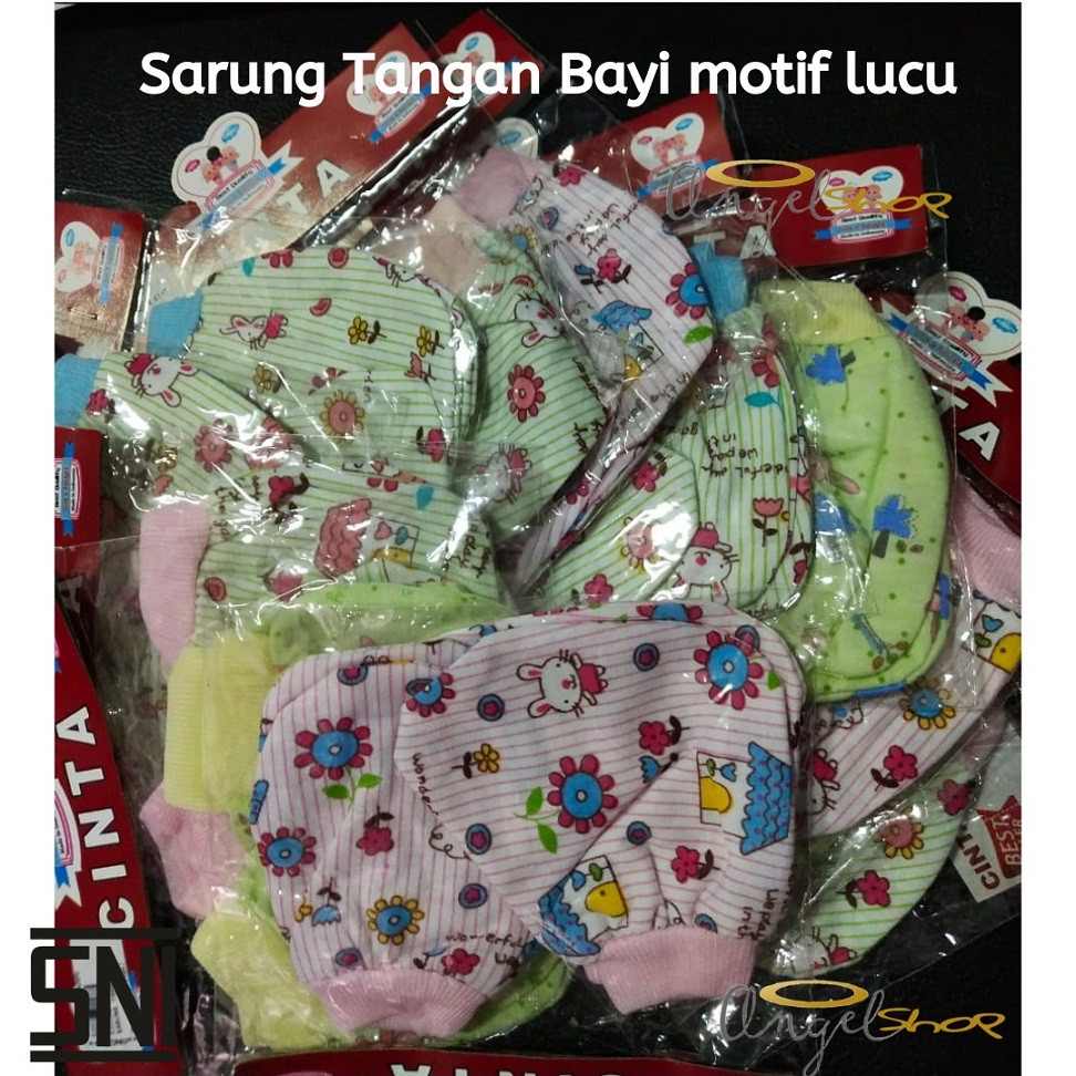 Sarung Tangan Bayi Unisex Murah dan Bagus by AngelBabyShopPku
