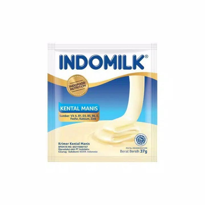 

Indomilk Susu Kental Manis Plain/ECERAN