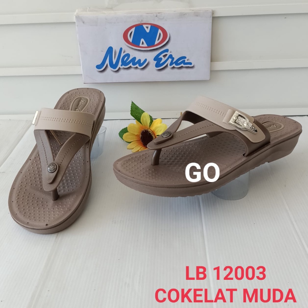 gos SANDAL JAPIT KARET NEW ERA LB 12003/37-40