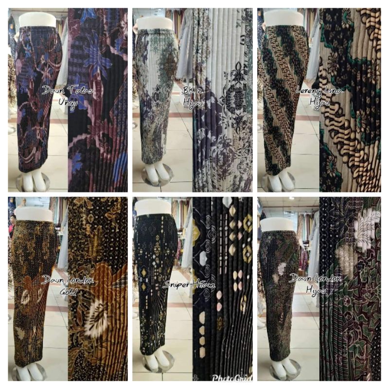 Reallict rok prisket batik termurah//seragam rok prisket//rook prisket motif terbaru