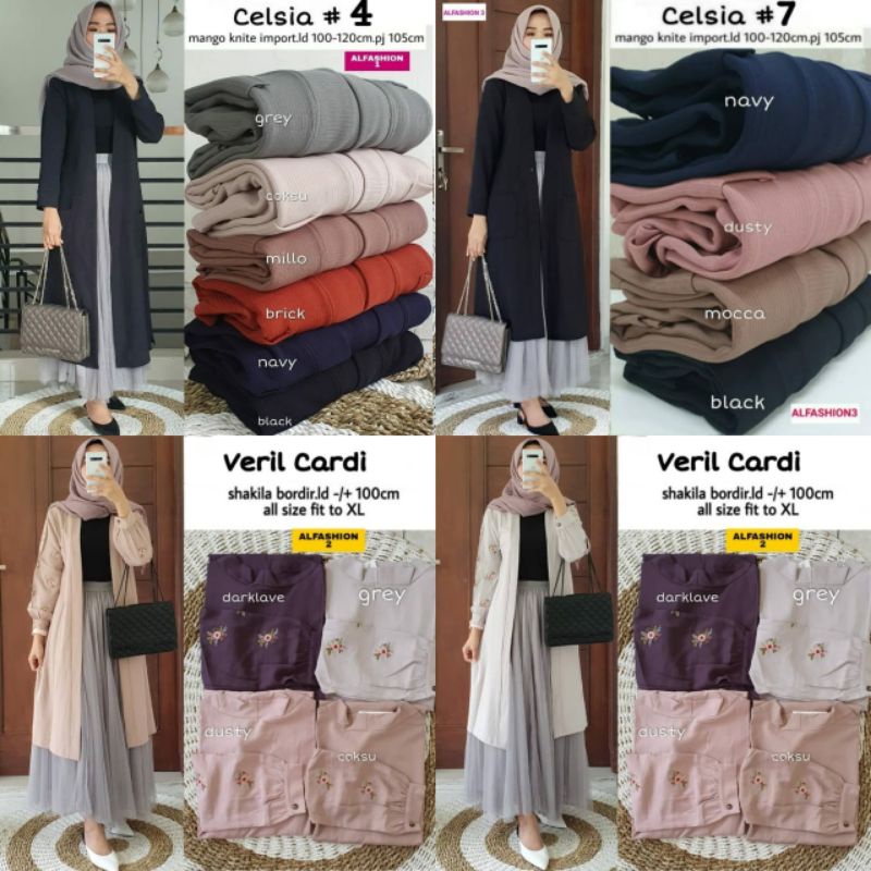 BG MIZA cardi / celsia cardi /STANFORD JACKET/HONOLULU JACKET/HIMALAYA CARDI/JAKET HIJABER