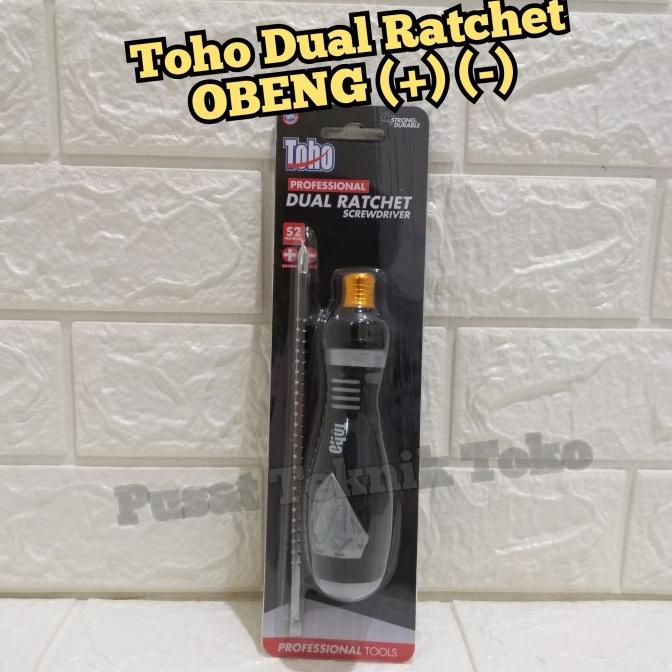 Obeng Bolak Balik Toho Dual Ratchet Screwdriver