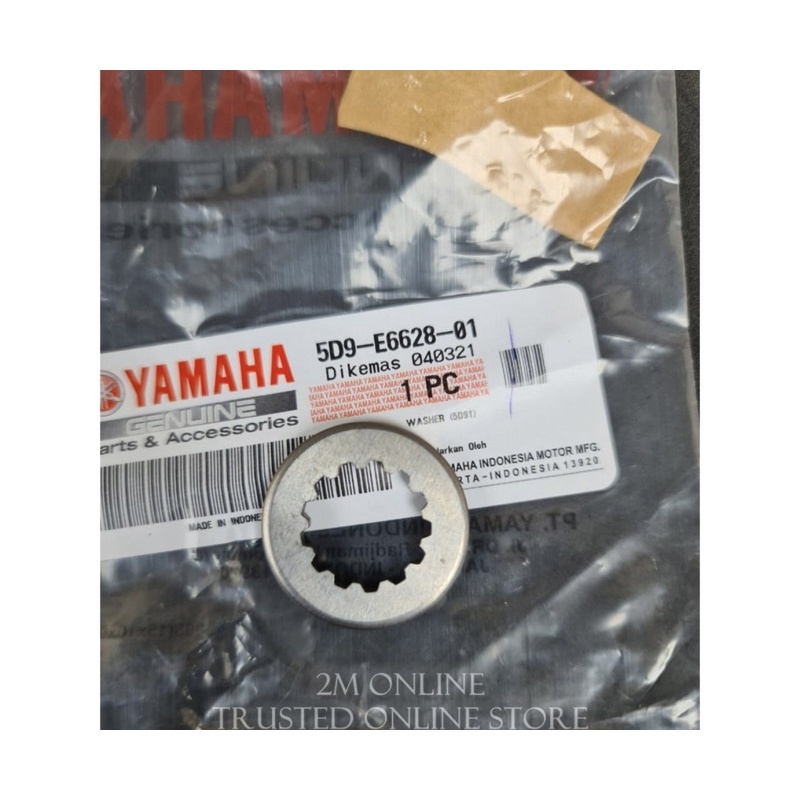 Washer Ring Plat Rumah Kopling Vega ZR Ori YGP 5D9-E6628-01