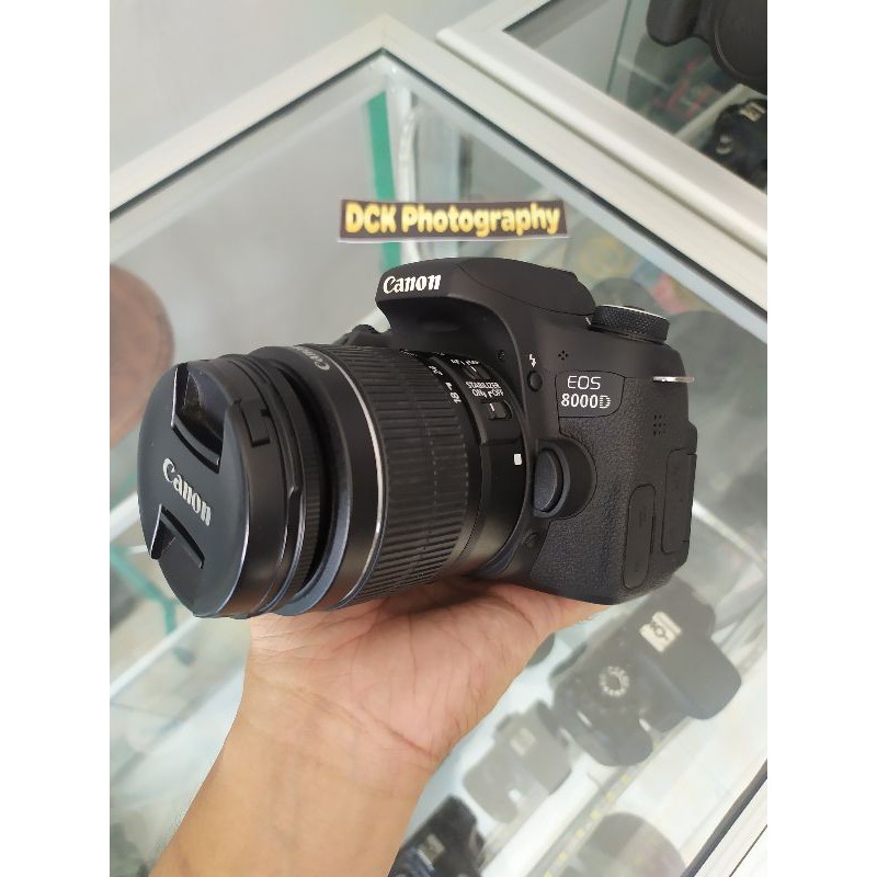 DSLR CANON 8000D FULLSET MURAH