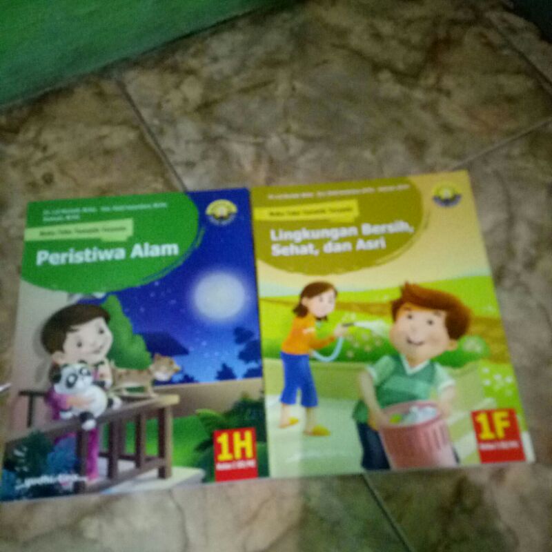 Tematik Yudhistira kelas 1 H, F