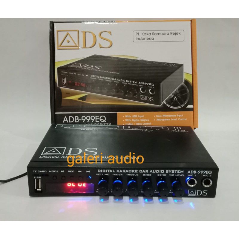 Parametrik ADS ADB-999EQ EQUALIZER BLUETOOTH PRE AMP ADS-999EQ