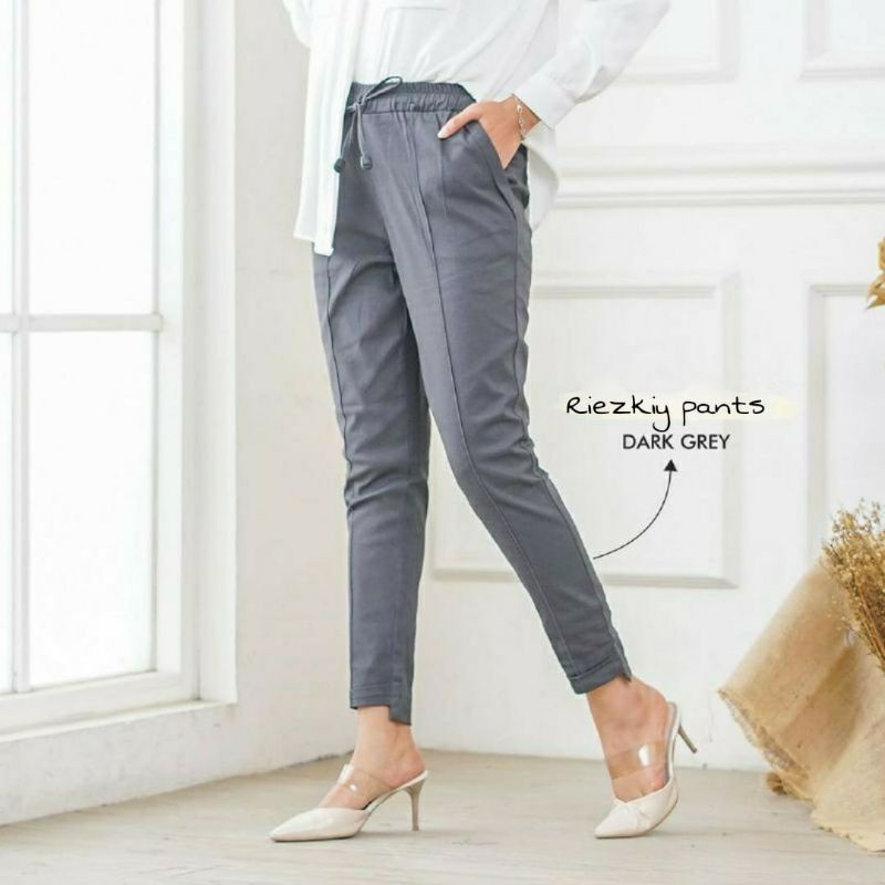 Celana Panjang Chino Chinos Wanita Combbet Premiyum  //celana  bahan kerja wanita//baggy pants cewek//highwaist kantor//celana kantor wanita/celana panjang