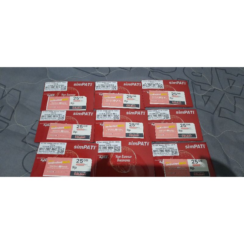 telkomsel 25GB + unlimited