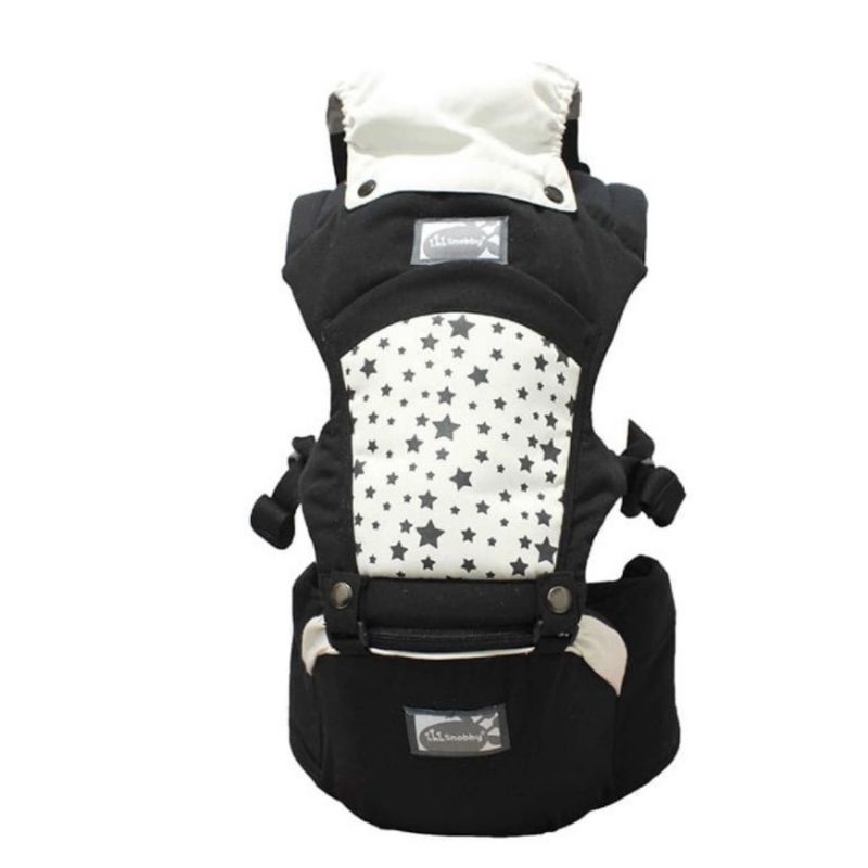 Snobby Gendongan Hipseat 6 Posisi+Saku Aplikasi Star/Gendongan Bayi (TPG2148)