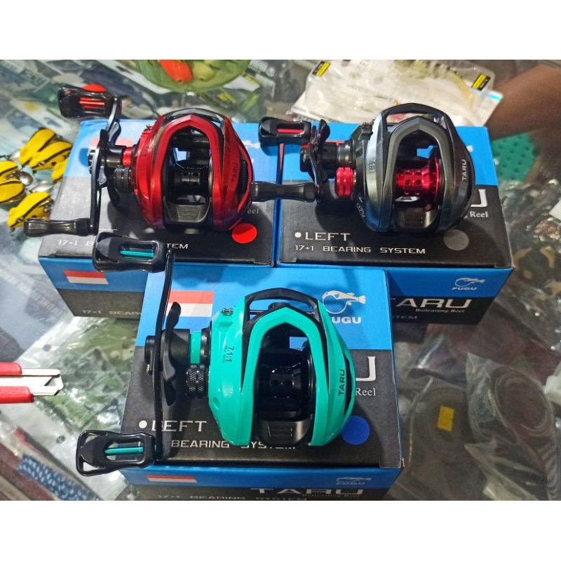trolling fugu taru baitcasting reel