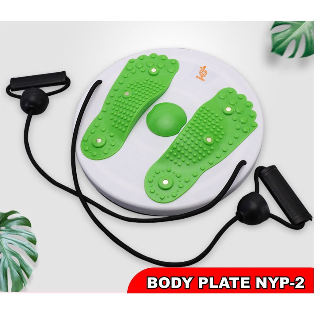 MILIKI SEGERA Magnetic Trimmer Jogging Body Plate Waist Dengan Tali Twisting Magnetic Gym Jogging Body Plate Magnetic Trimmer Waist Twisting Alat BISA COD