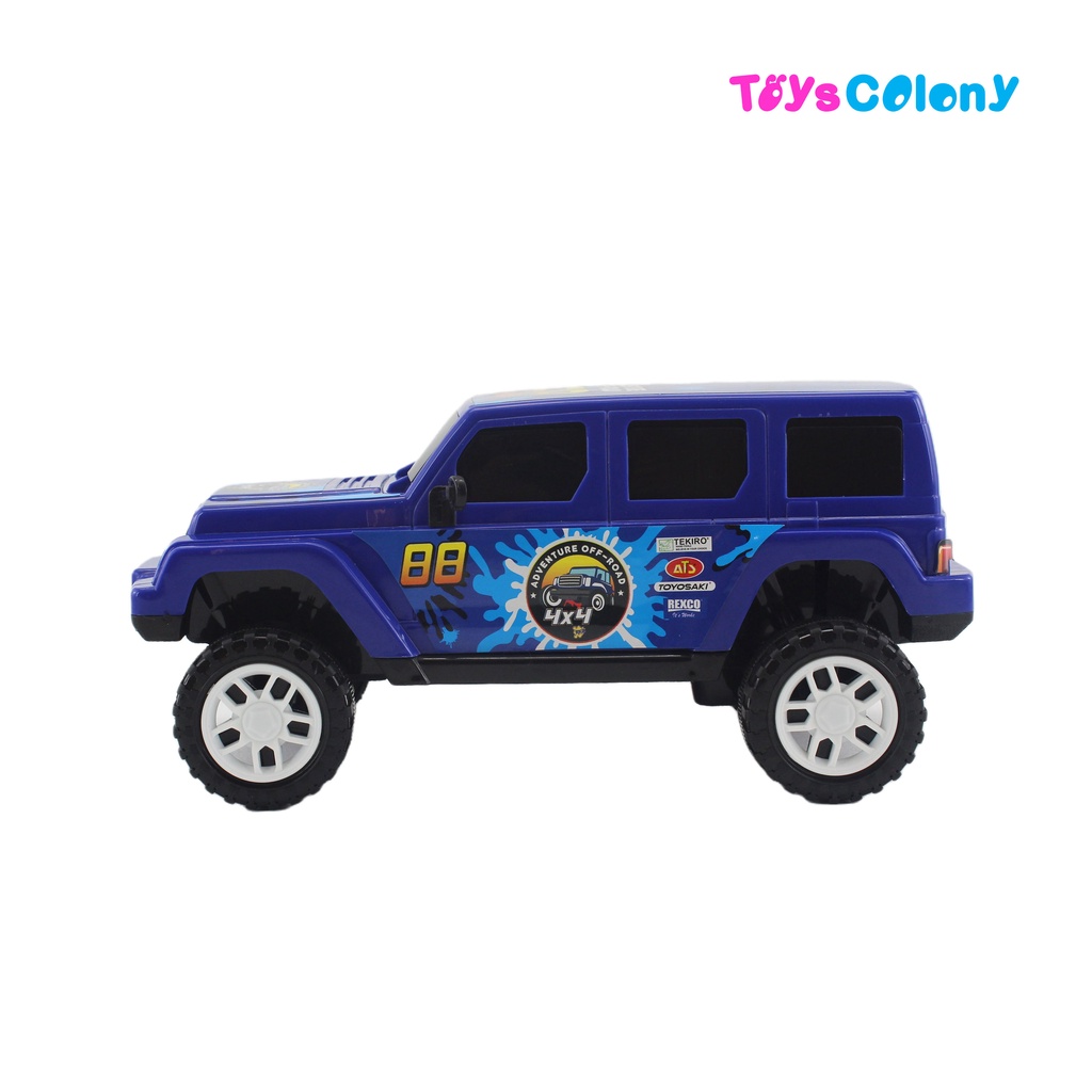 Mainan Anak JEEP CJ7 BIG FOOT Friction RKC02131-1 Bukan Remote Control