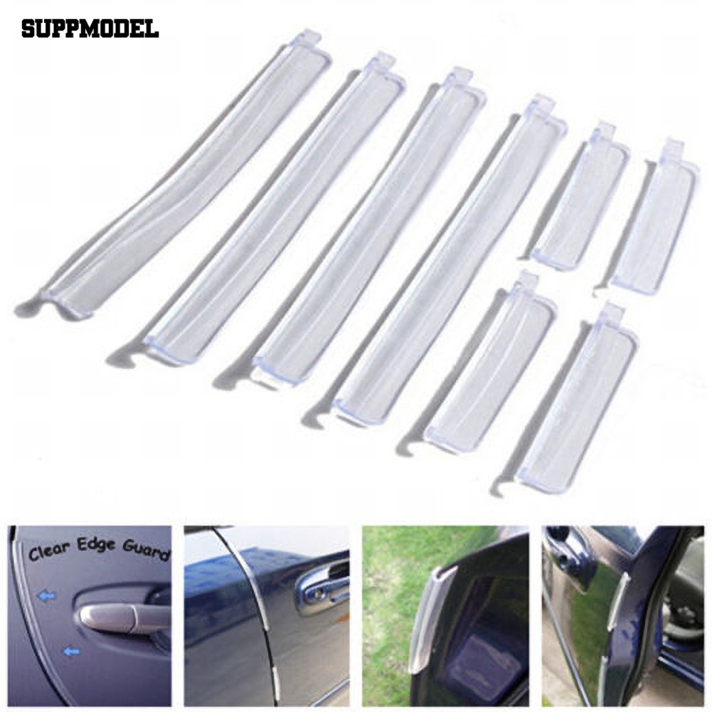 8Pcs Trim Pelindung Pinggiran Pintu Mobil