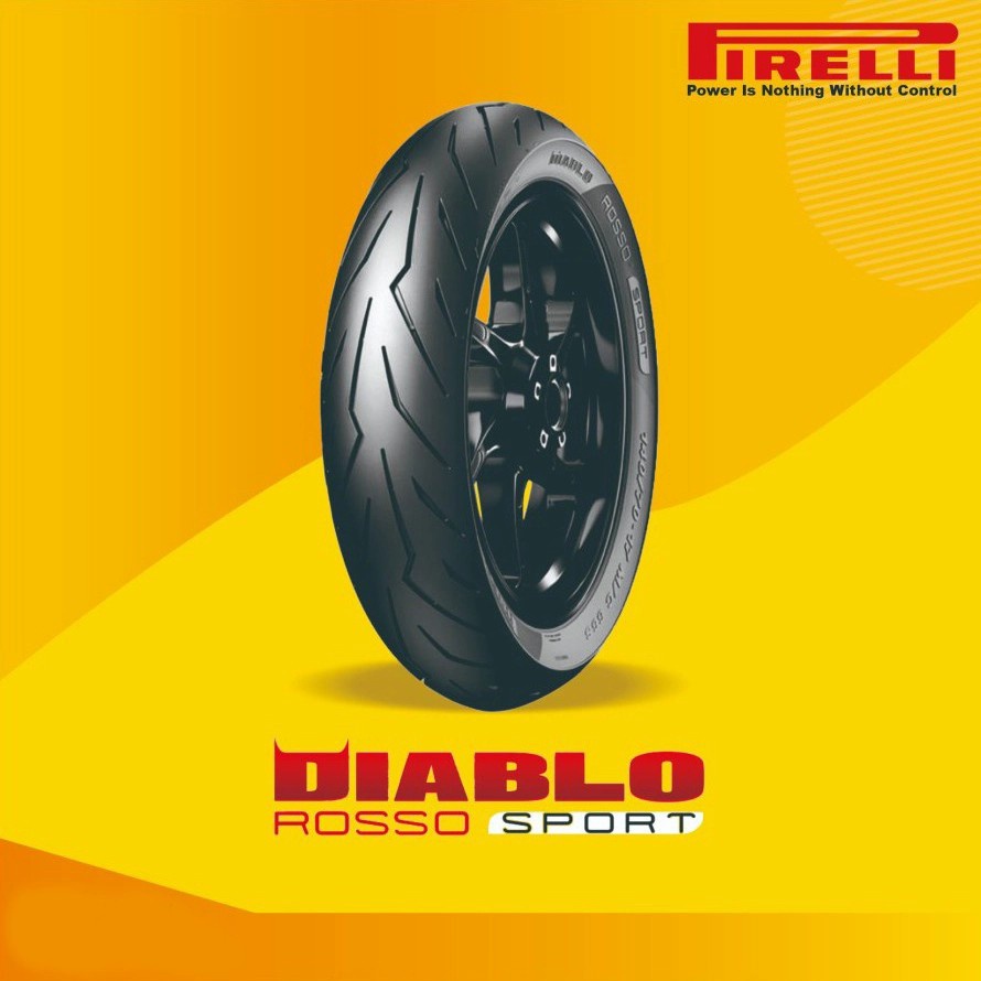 BAN PIRELLI DIABLO ROSSO SPORT 100/80 R17 NINJA 150 RR/R