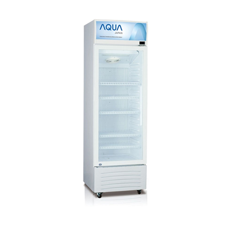 PROMO SHOWCASE COOLER AQUA KAPASITAS 338 AQB-340VL