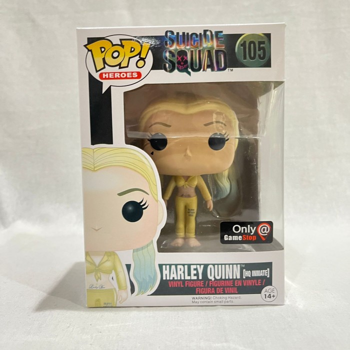 FIGURE POP DC SUICIDE SQUAD 105 HARLEY QUINN INMATE FUNKO