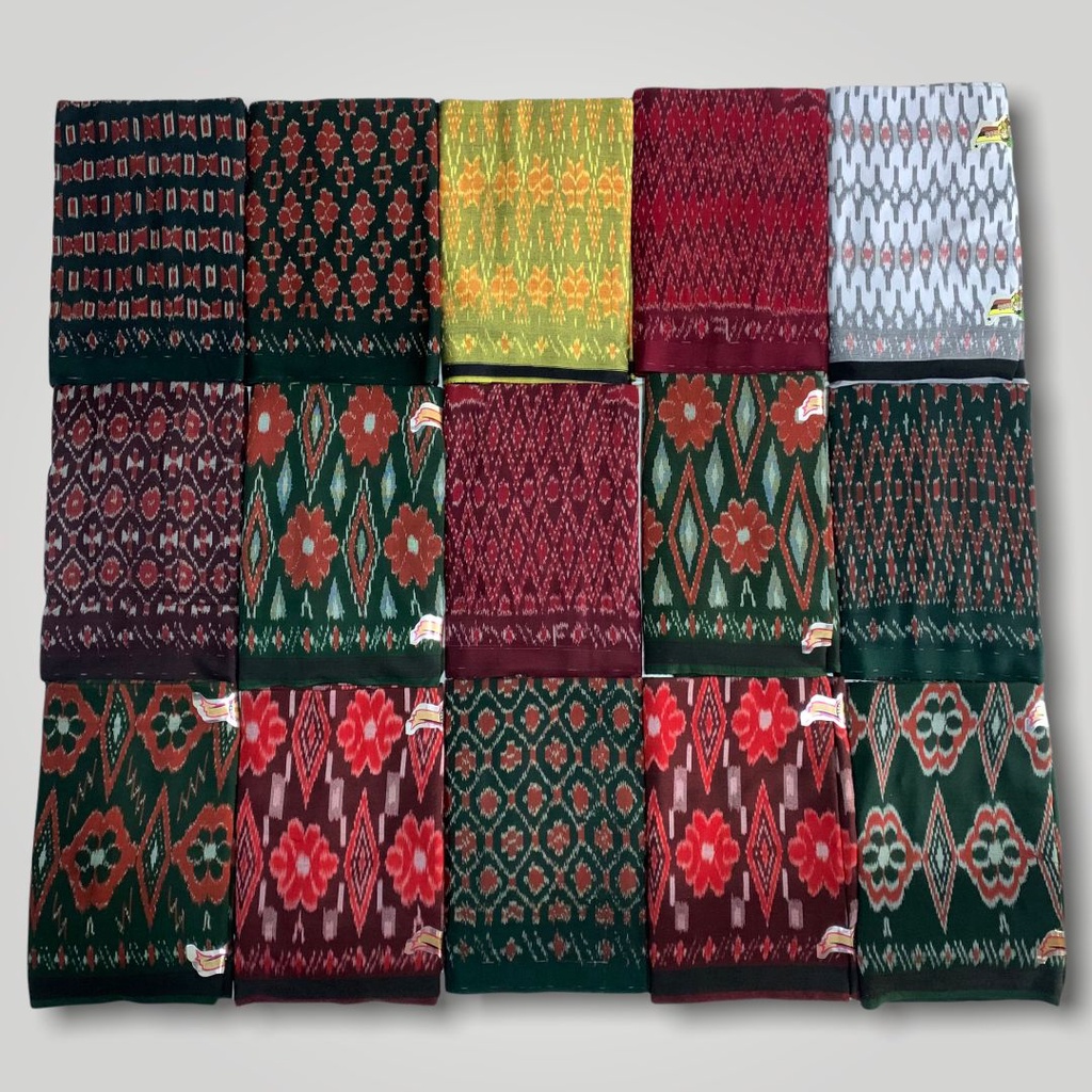 Sarung Tenun Goyor ATBM Alat Tenun Bukan Mesin SUPER PREMIUM  Handmade Muslim Dewasa Pria Kualitas E