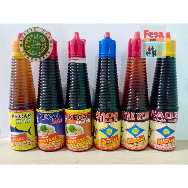 

Aneka Saos | Saos Raja Rasa | Saos Tiram | Minyak Wijen | Kecap Inggris | Kecap Asin | Kecap Ikan