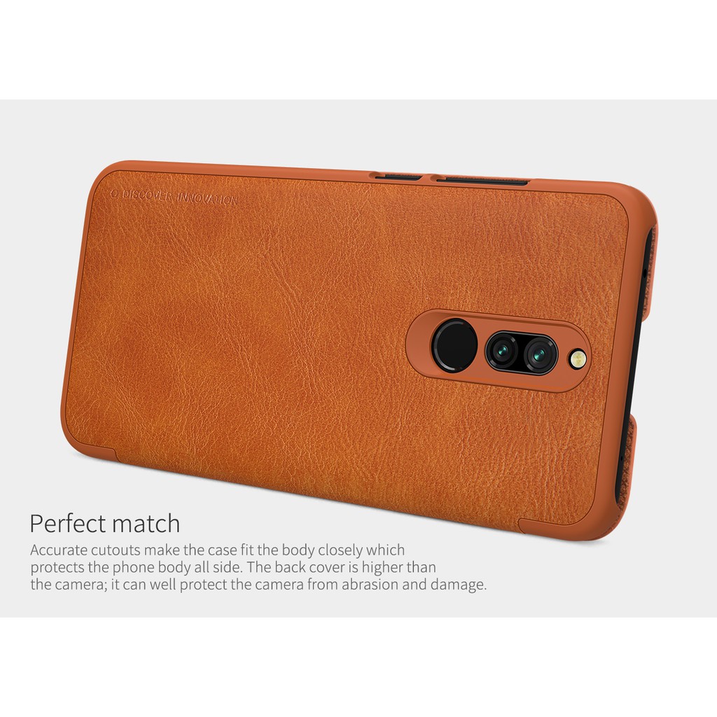 Case XIAOMI Redmi 8 Flip Cover Leather Hardcase Original