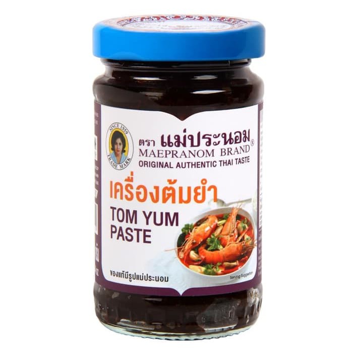 MaePranom Tom Yum Paste 114gr Thailand Mae Pranom Bumbu Tomyum Asli Thailand Tomyam