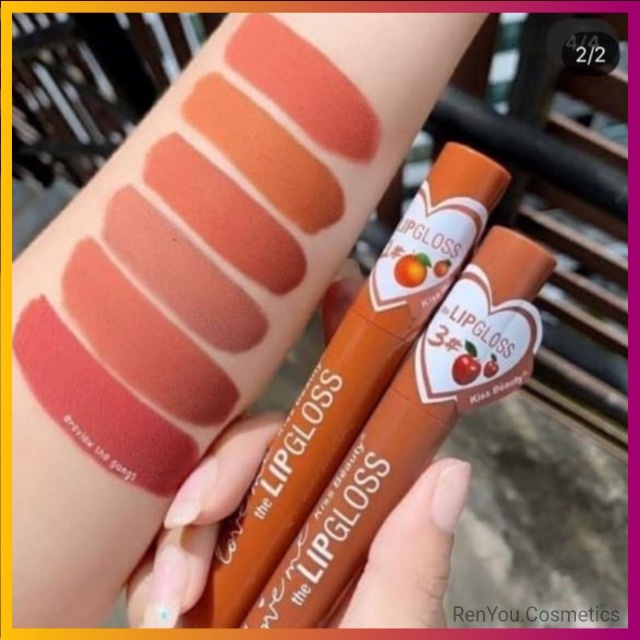 Lipcream Kiss Beauty Love Me Nude