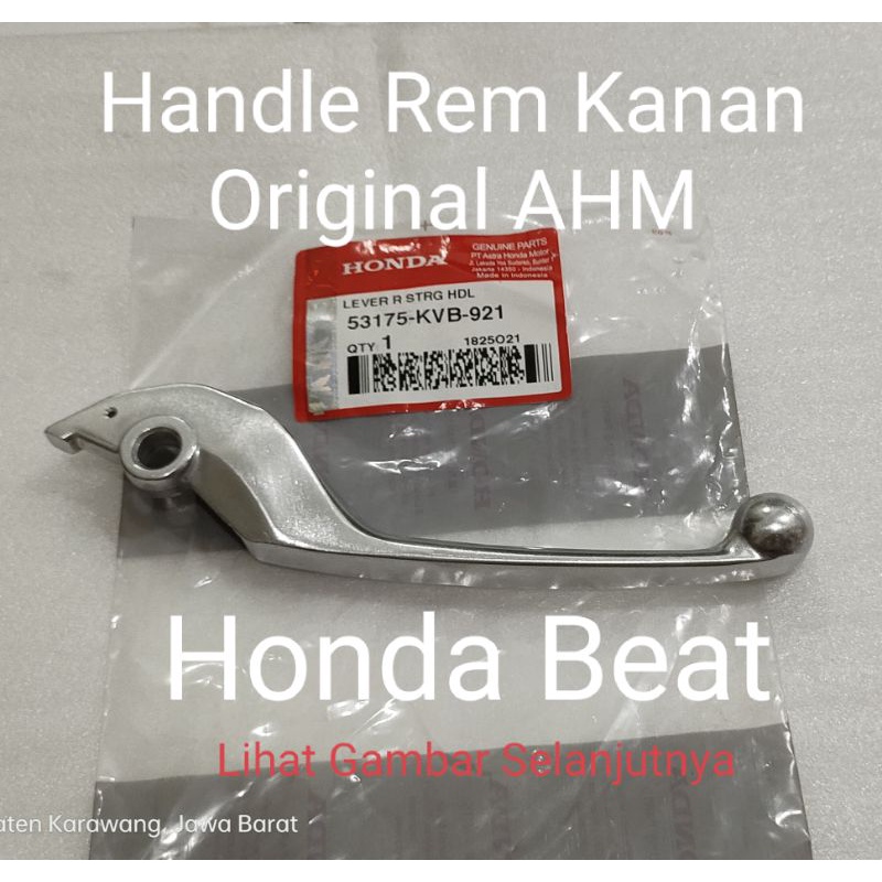 Handle Rem Kanan Honda BeAT Ori AHM 53175KVB921