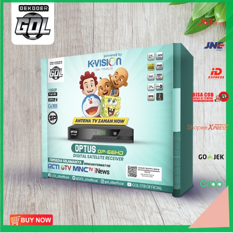 [[[BISA COD]]] Receiver NEW OPTUS 66HD